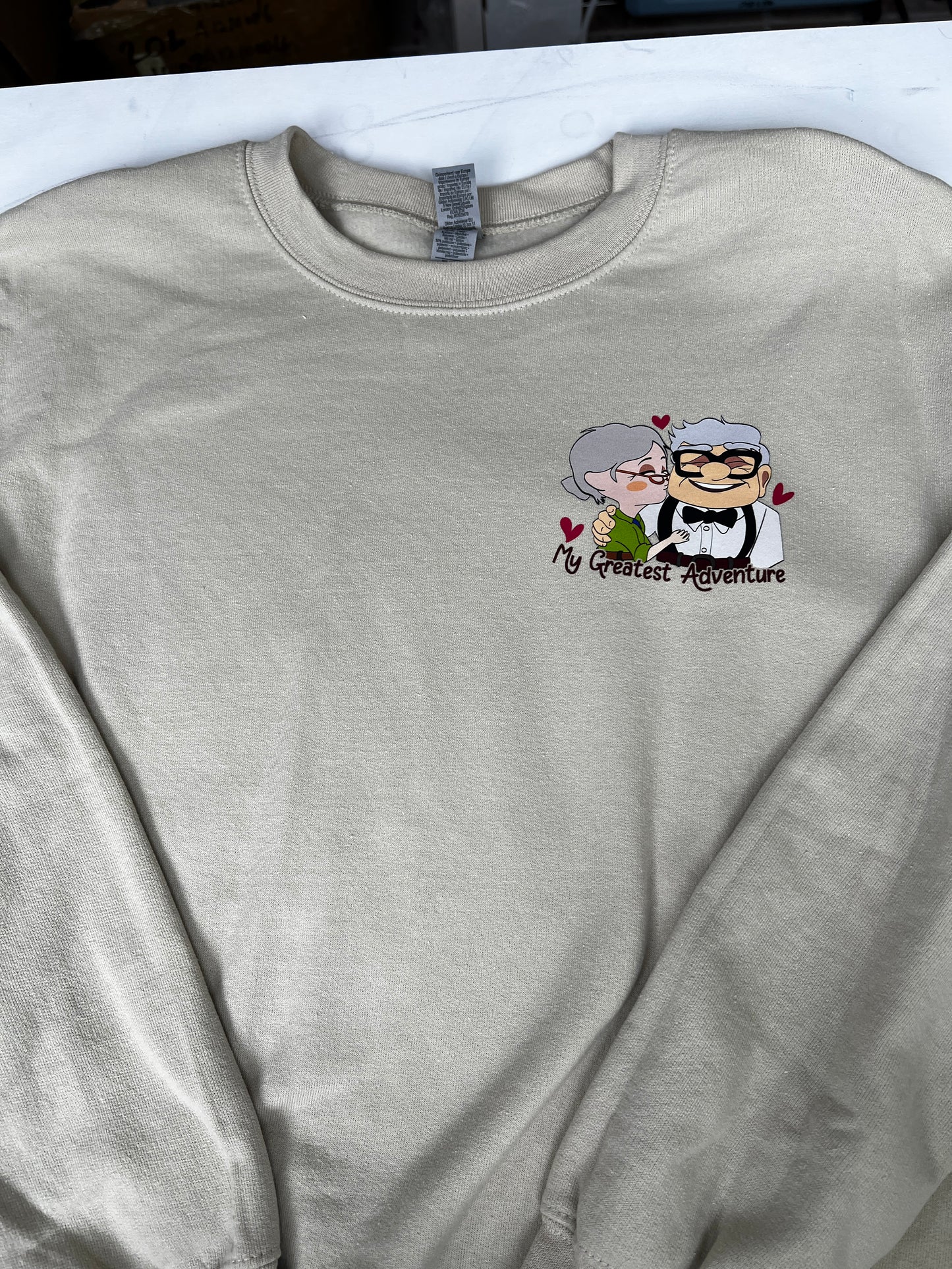 Ellie Carl Sand Large Sweater