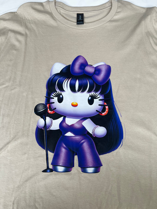 Singer Kitty Sand X-Large T-Shirt