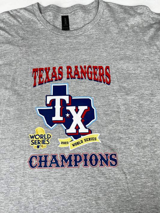 Texas Gray X-Large T-Shirt