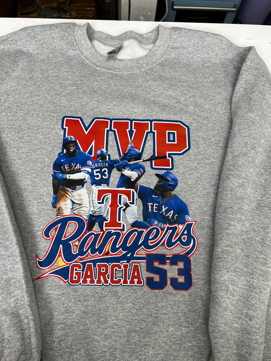 Texas Sports Gray X-Large Sweater