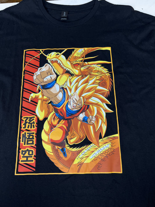 Anime Black 2XL T-Shirt