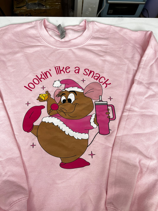 Gus Snack Pink Medium Sweater