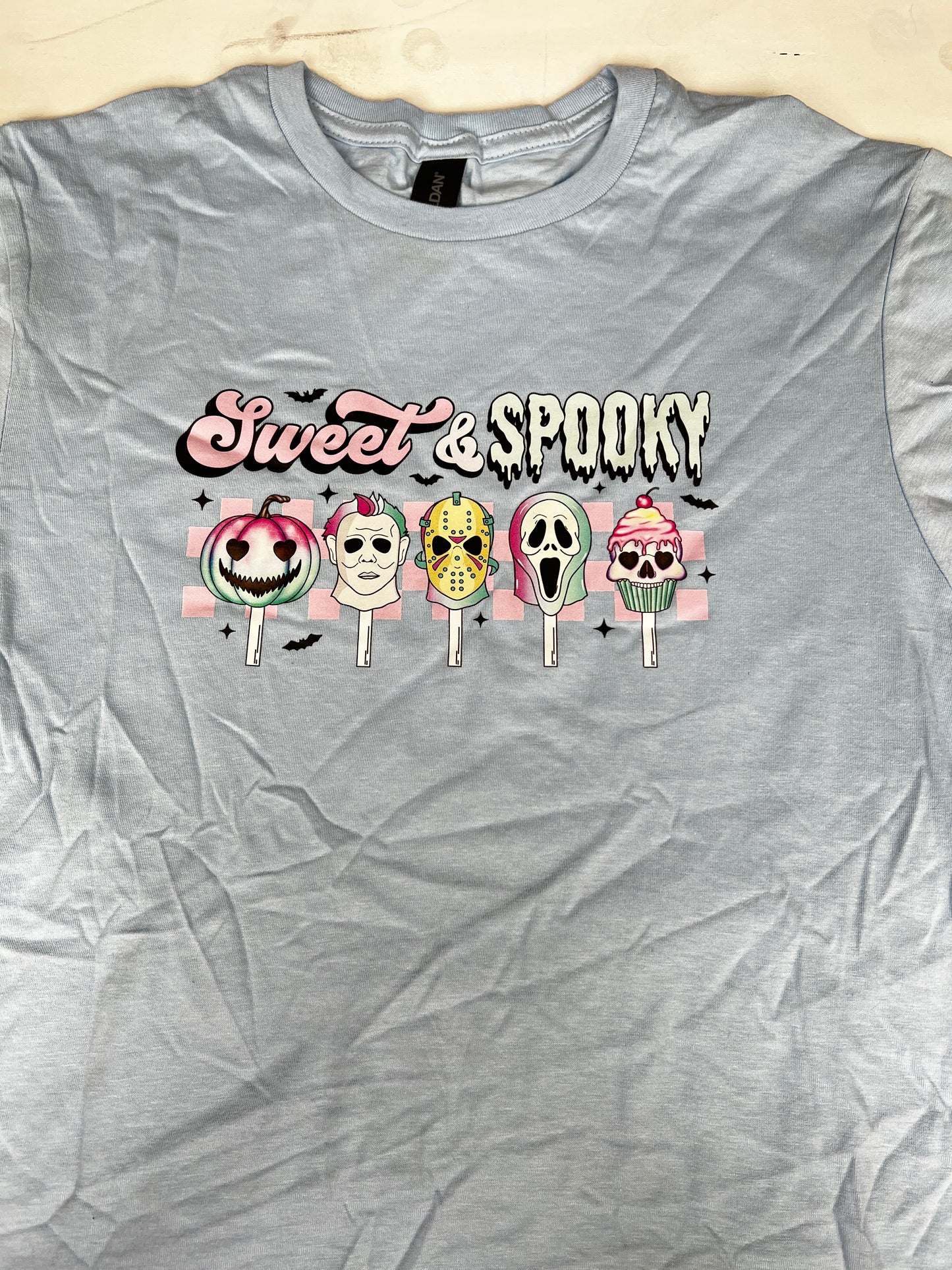 Sweet & Spooky Blue Small T-Shirt