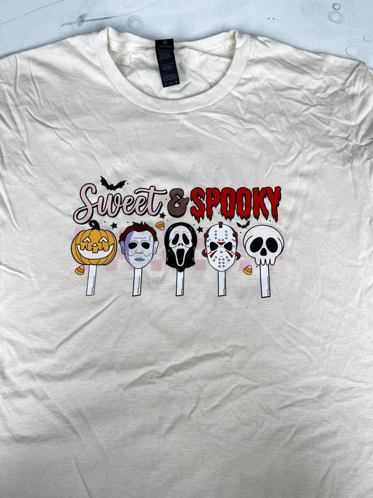 Sweet & Spooky Natural Medium T-Shirt