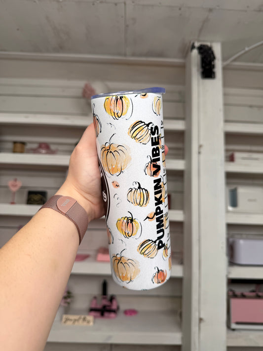 Pumpkin Vibes 20oz tumbler