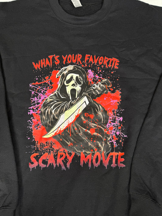 Scary Movie Black X-Large Sweater
