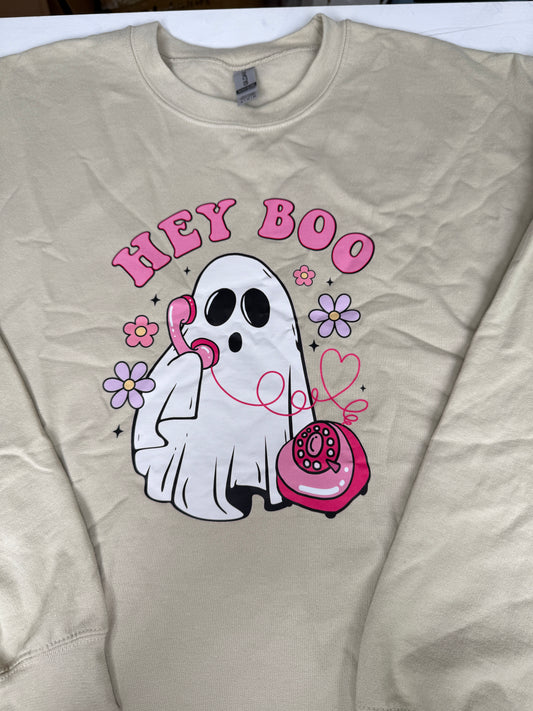 Hey Boo Sand X-Large Sweater