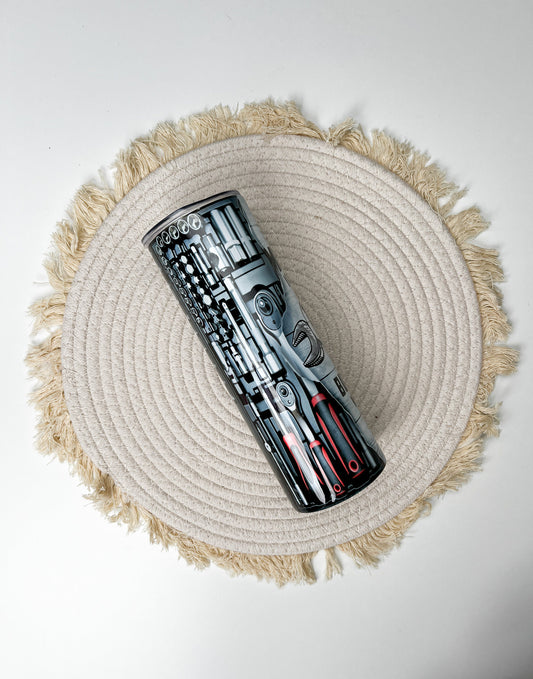 Mechanic 20oz tumbler, Funny custom tumbler, Mechanic Funny custom stainless tumbler