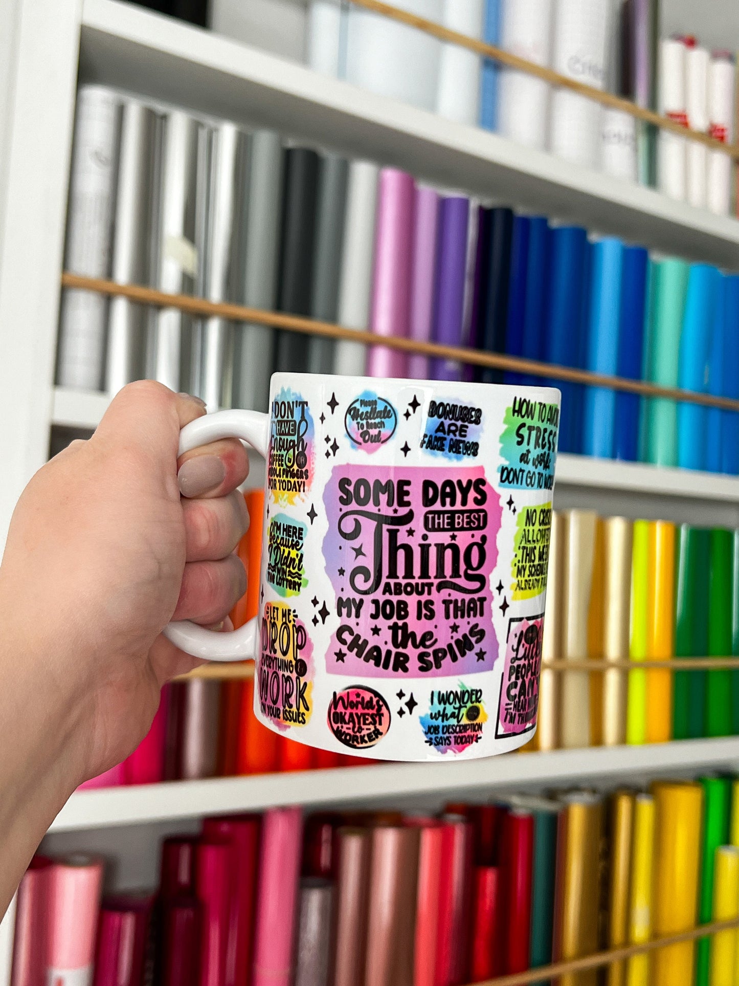 Sarcastic Sayings 11oz Ceramic Mug, Work Sayings custom mug, Funny Office custom mug