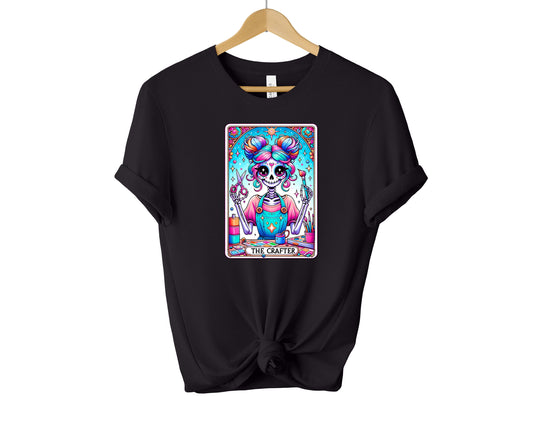 The Crafter T-shirt, Crafter Shirt, Craft Lover Shirt, The Crafter Shirt, Colorful Shirt