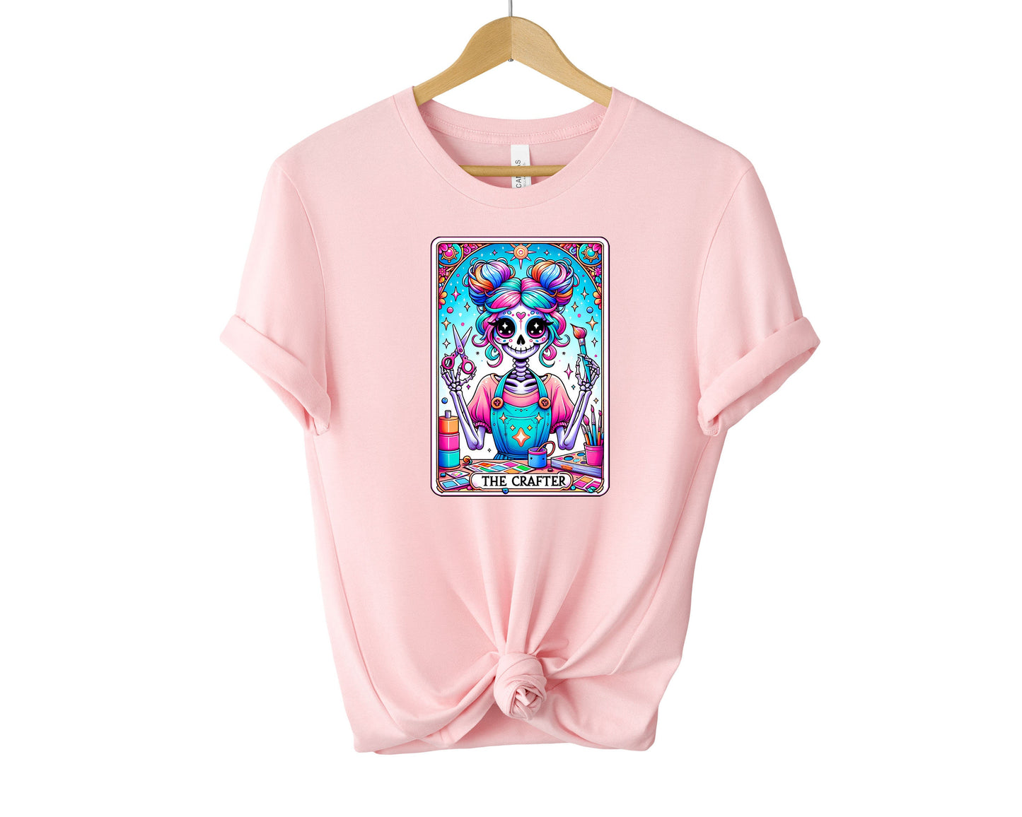 The Crafter T-shirt, Crafter Shirt, Craft Lover Shirt, The Crafter Shirt, Colorful Shirt
