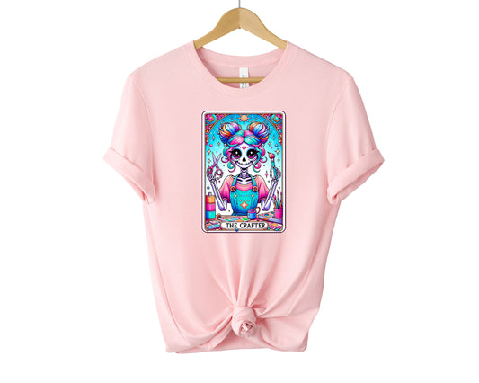 The Crafter T-shirt, Crafter Shirt, Craft Lover Shirt, The Crafter Shirt, Colorful Shirt
