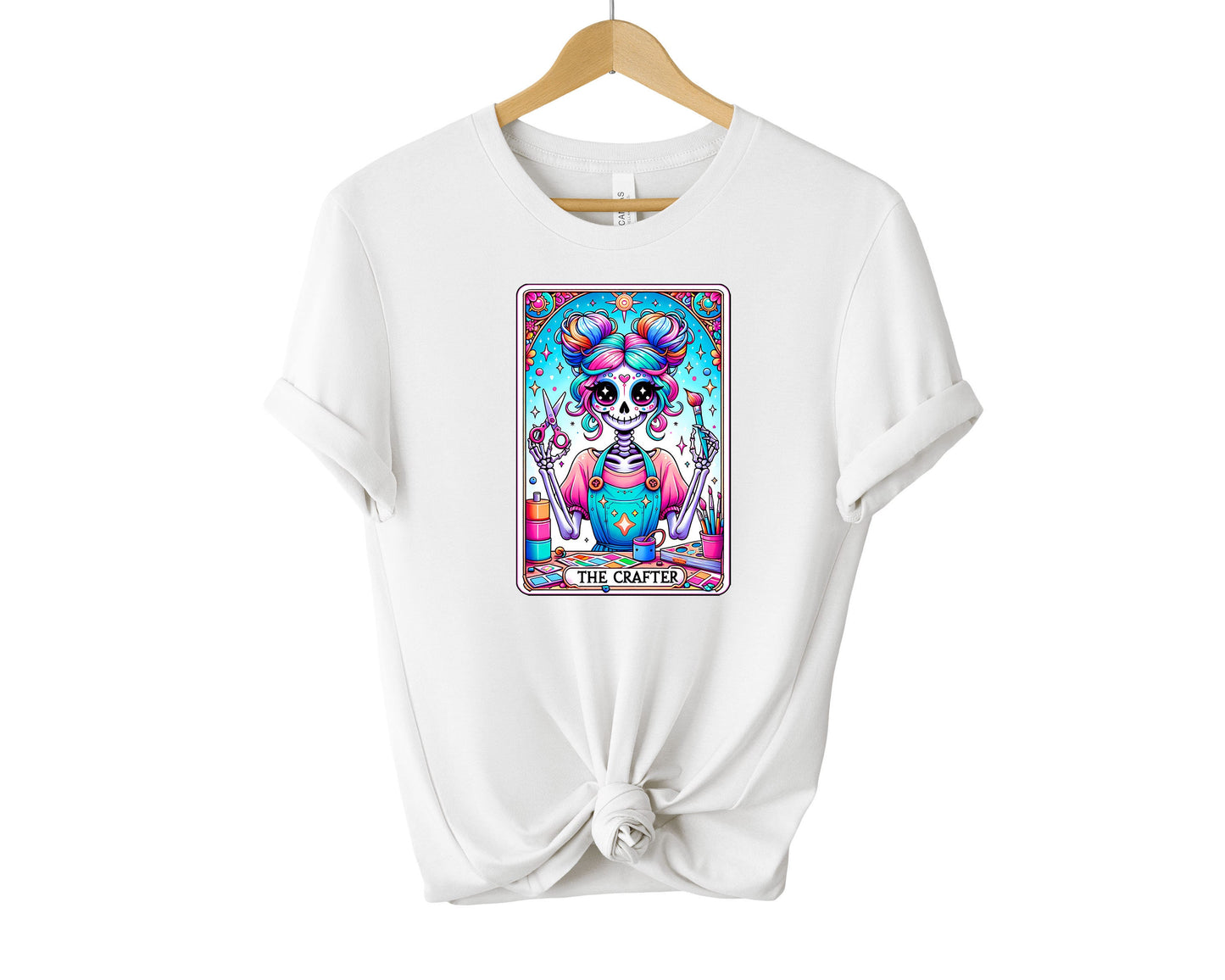 The Crafter T-shirt, Crafter Shirt, Craft Lover Shirt, The Crafter Shirt, Colorful Shirt
