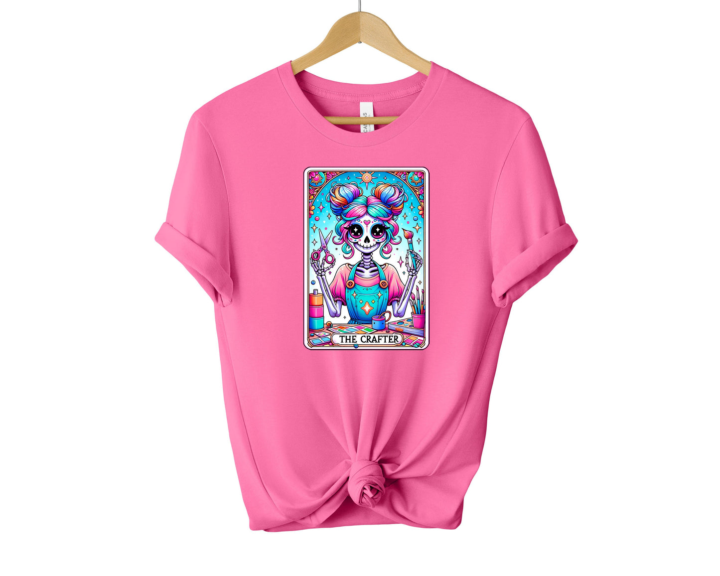 The Crafter T-shirt, Crafter Shirt, Craft Lover Shirt, The Crafter Shirt, Colorful Shirt