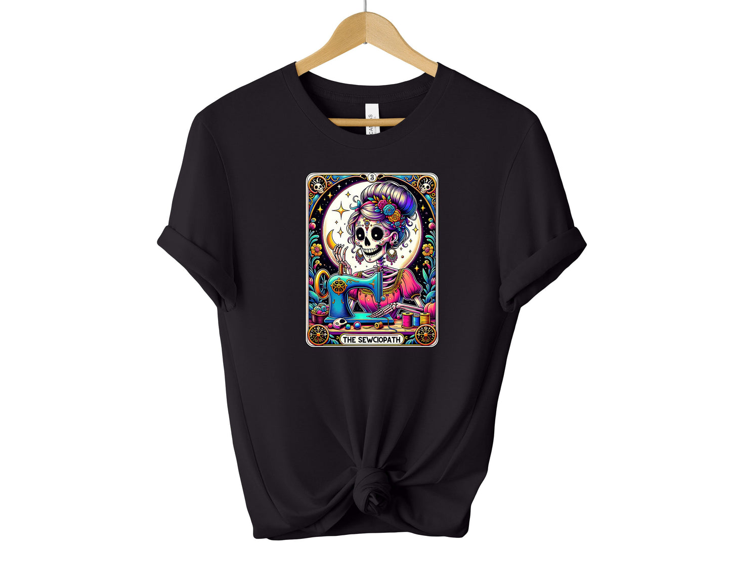 The Sewciopath T-shirt, Sew Shirt, Sewing Lover Shirt, The Sewer Shirt, Colorful Shirt
