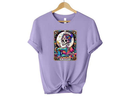 The Sewciopath T-shirt, Sew Shirt, Sewing Lover Shirt, The Sewer Shirt, Colorful Shirt