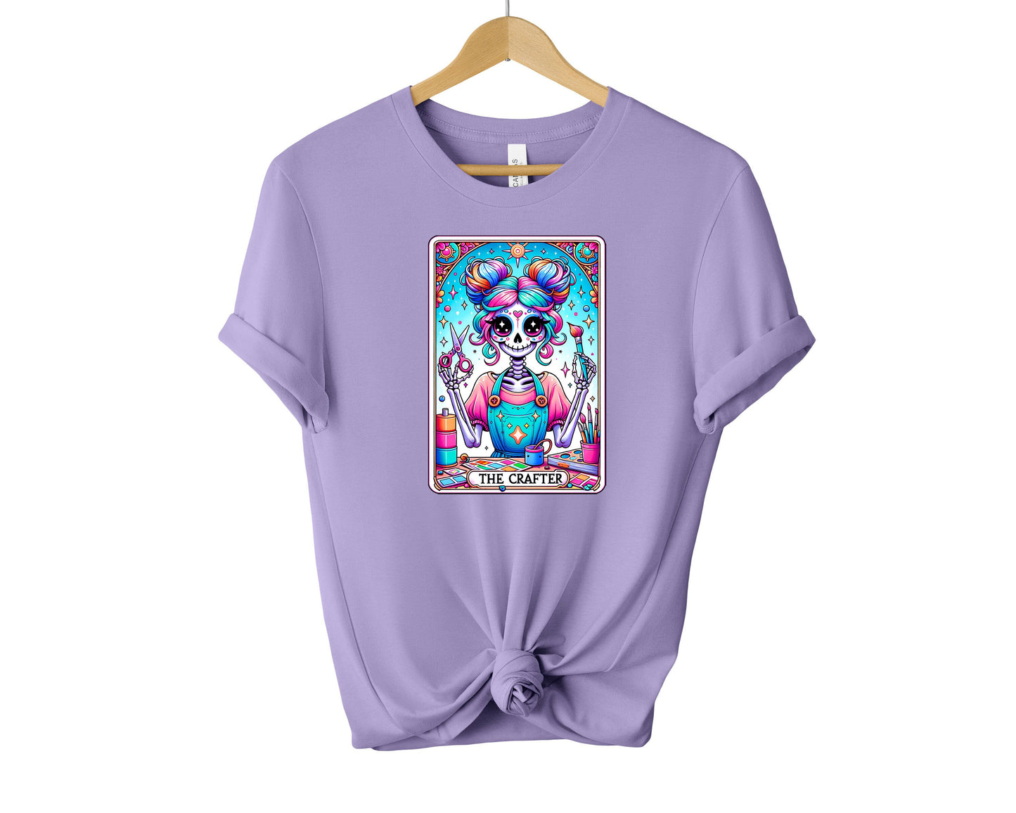 The Crafter T-shirt, Crafter Shirt, Craft Lover Shirt, The Crafter Shirt, Colorful Shirt