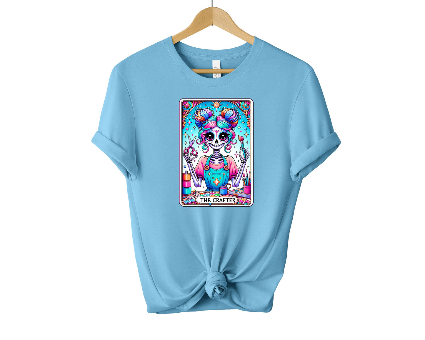 The Crafter T-shirt, Crafter Shirt, Craft Lover Shirt, The Crafter Shirt, Colorful Shirt