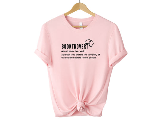 Booktrovert T-shirt, Book Shirt, Book Lover Shirt, Bookish Shirt, Book Introvert Shirt