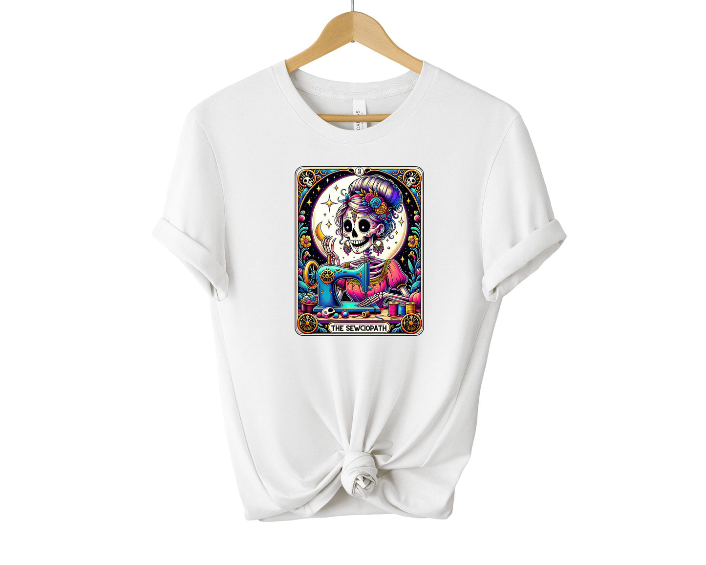 The Sewciopath T-shirt, Sew Shirt, Sewing Lover Shirt, The Sewer Shirt, Colorful Shirt