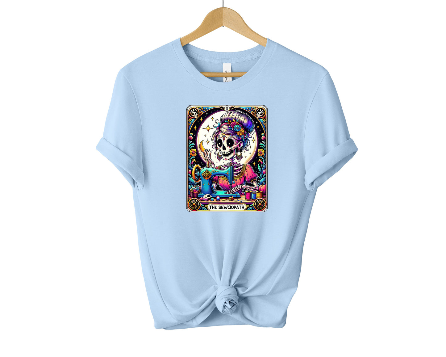 The Sewciopath T-shirt, Sew Shirt, Sewing Lover Shirt, The Sewer Shirt, Colorful Shirt