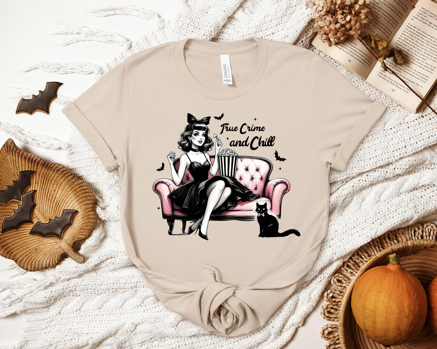 True Crime and Chill T-shirt, True Crime Shirt, Crime Lover Shirt, True Crime Shirt