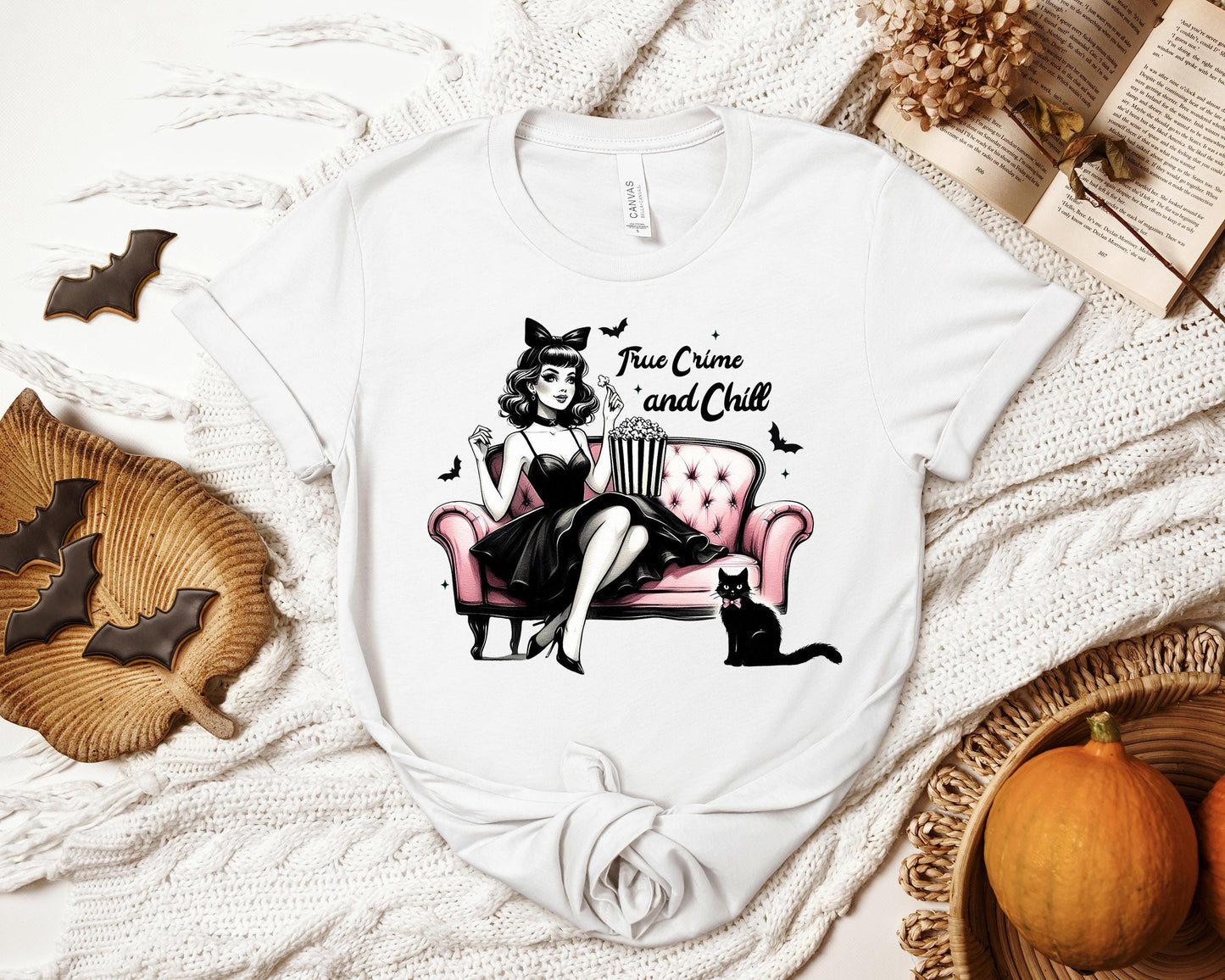 True Crime and Chill T-shirt, True Crime Shirt, Crime Lover Shirt, True Crime Shirt