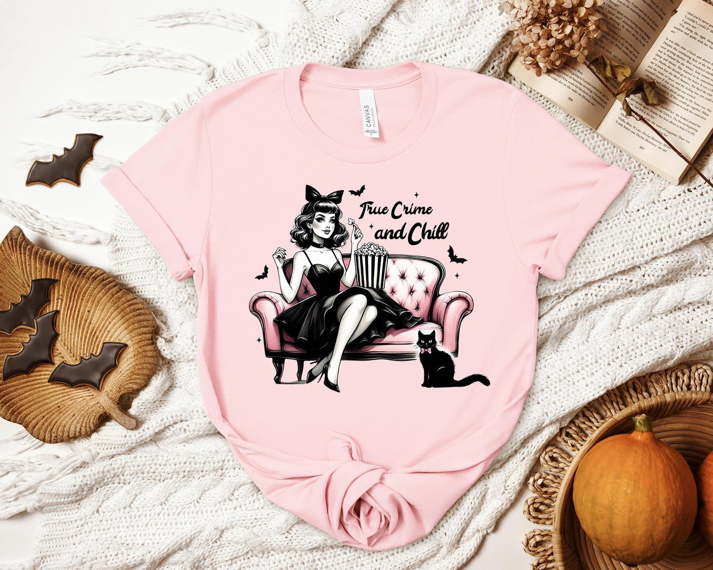 True Crime and Chill T-shirt, True Crime Shirt, Crime Lover Shirt, True Crime Shirt