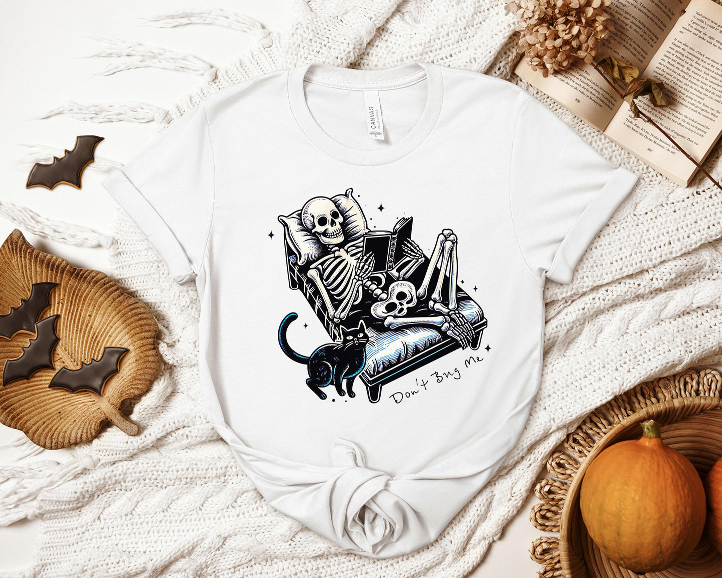 Dont Bug Me T-shirt, Let Me Read Shirt, Book Lover Shirt, Spooky Book Shirt
