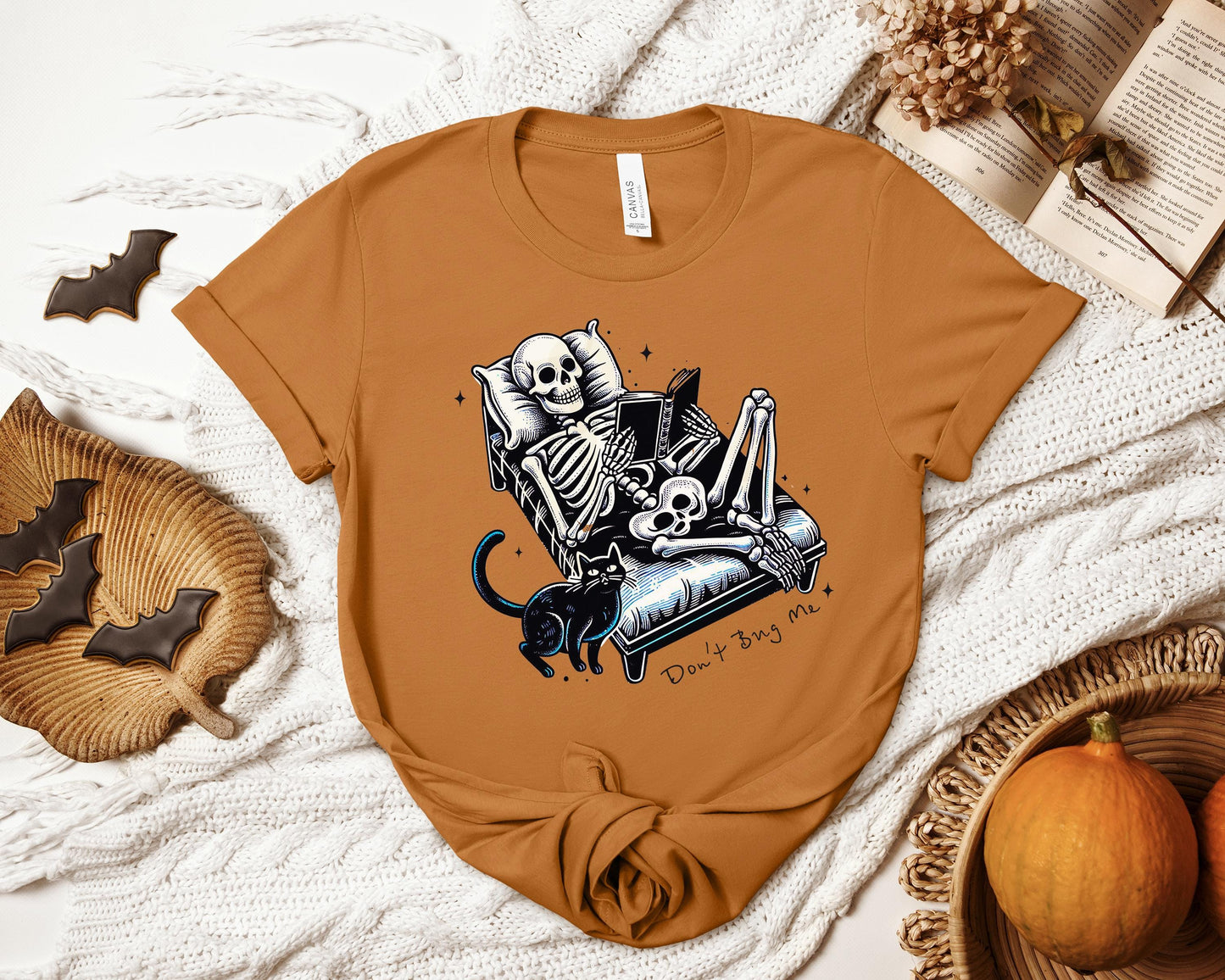 Dont Bug Me T-shirt, Let Me Read Shirt, Book Lover Shirt, Spooky Book Shirt