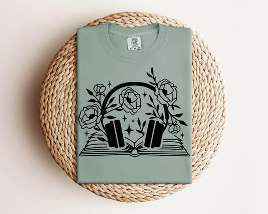 Audiobook Lover T-shirt, Audiobook Shirt, Book Lover Shirt, Audio Book Shirt