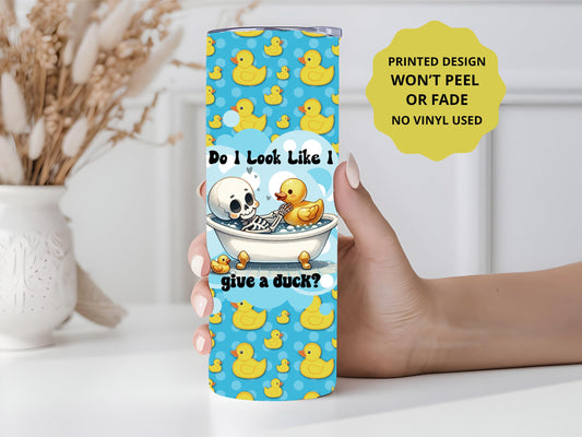 Ducks 20oz tumbler, Funny custom tumbler, Sassy custom stainless tumbler