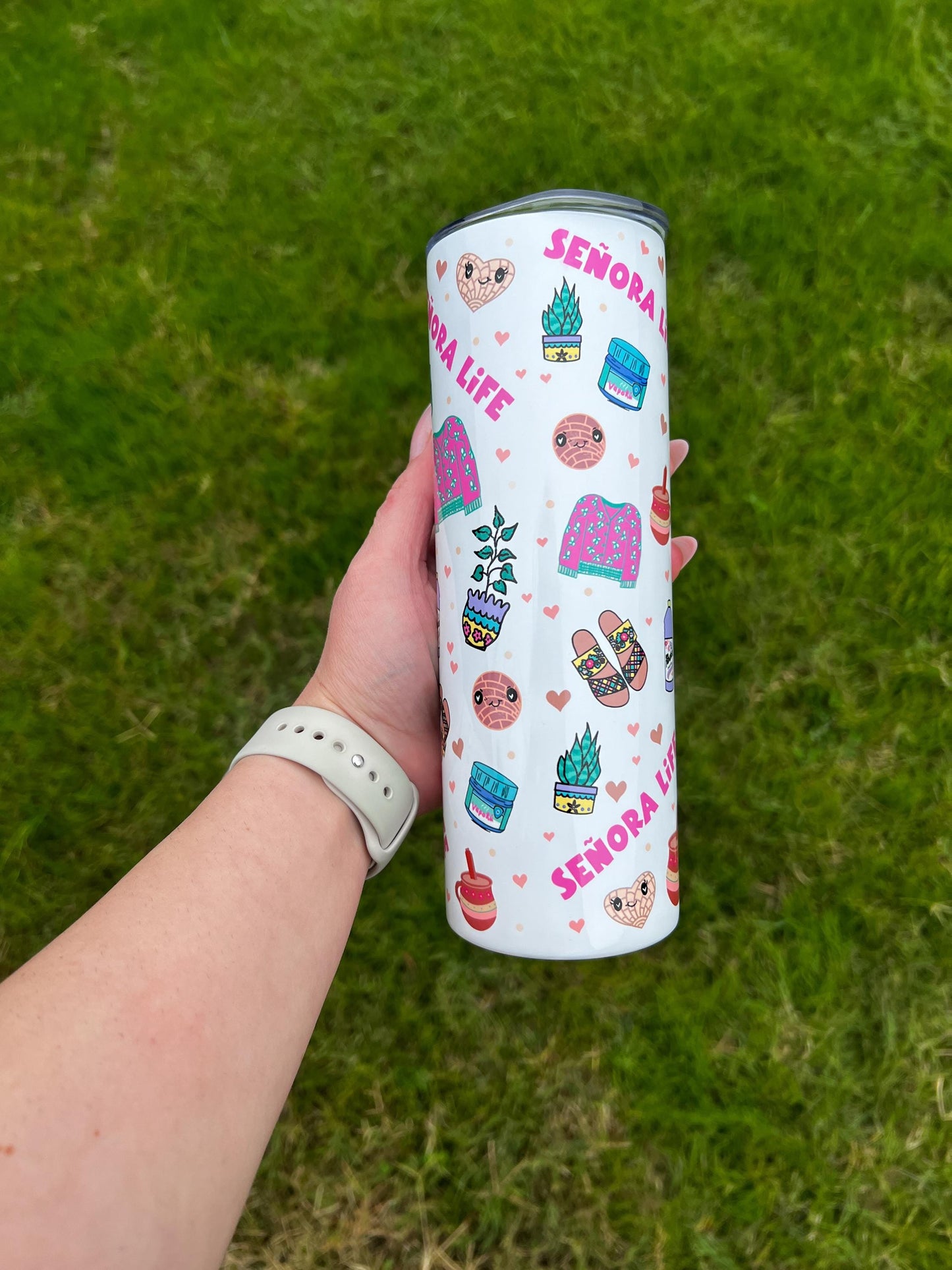 Senora Life Tumbler, In My Senora Era Tumbler, Senora Gifts, Wife Gifts, Funny Gifts, 20oz Skinny Tumbler with Lid & Straw