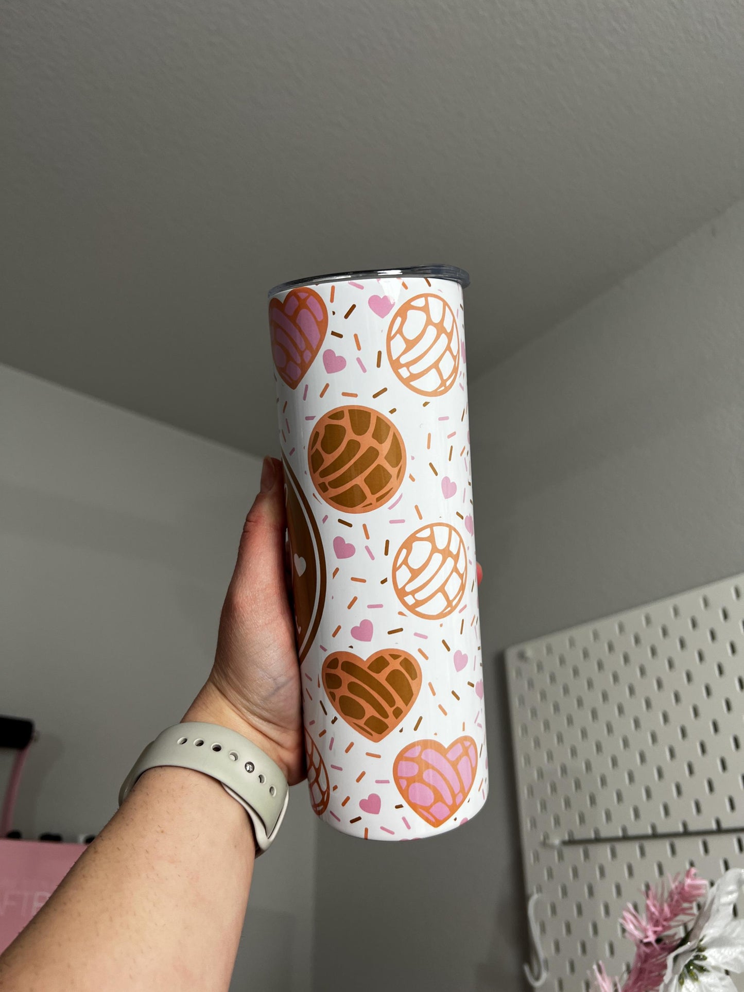Cafecito Y Chisme 20oz tumbler, Cafecito custom tumbler, Chisme custom stainless tumbler