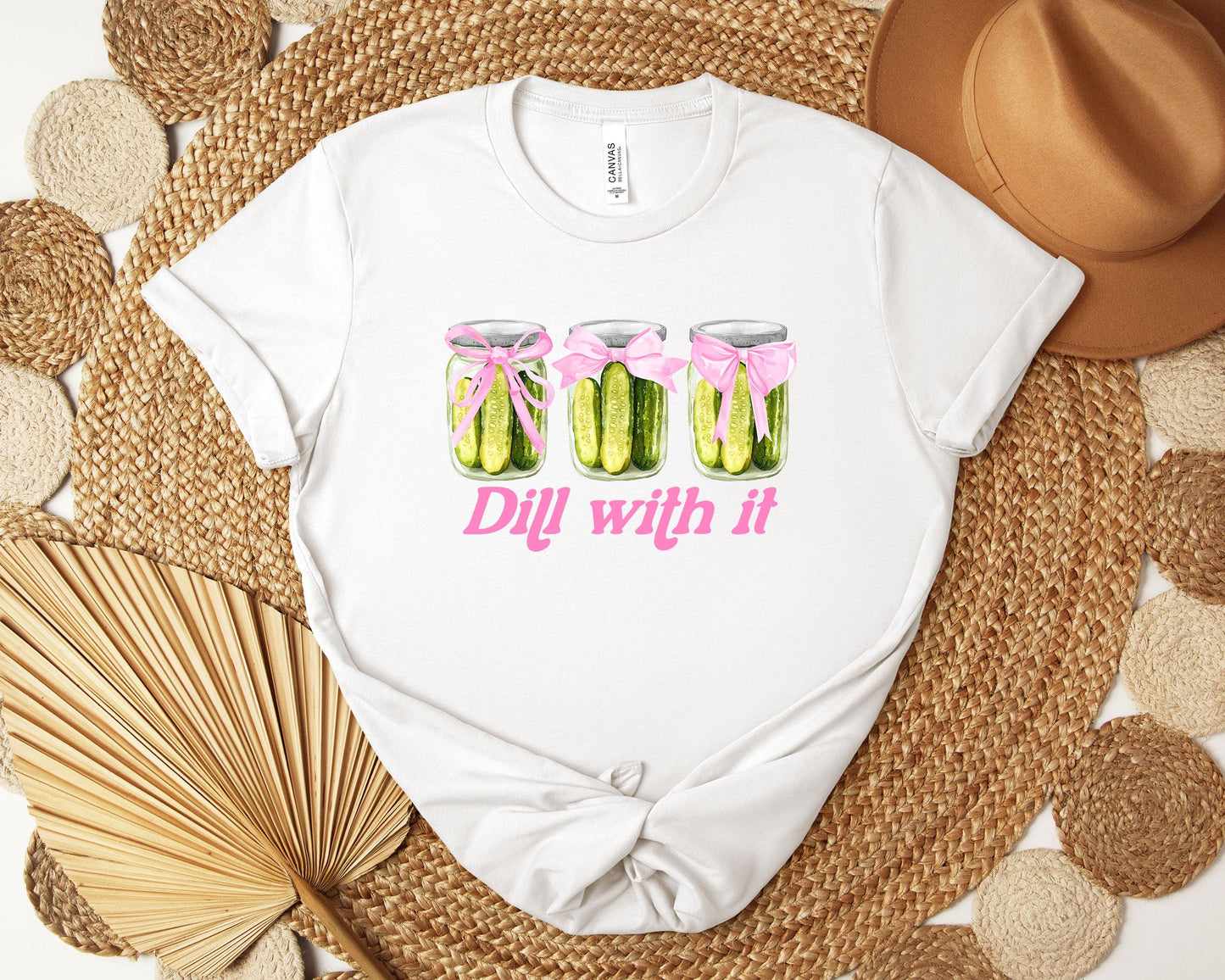 Dill with It T-shirt, Pickle Lover Shirt, Funny Shirt, Sarcastic Shirt