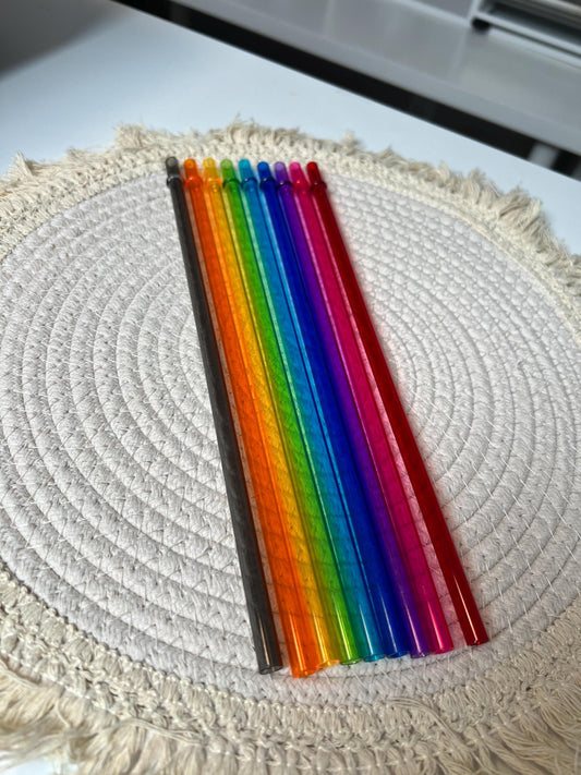 Colored Straws for 20oz or 30oz Tumbler, 20oz Tumbler Straws, 20oz Straws, Color Straws for 20oz Tumblers