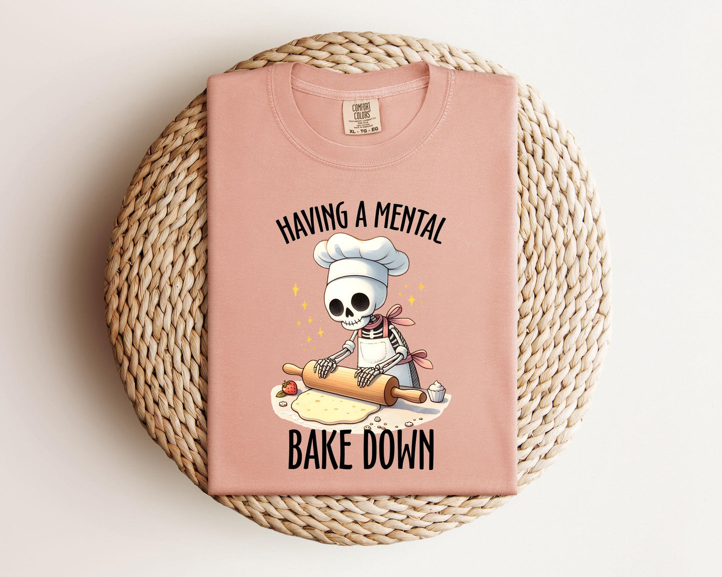 Mental Bake Down T-shirt, Baking Shirt, Baker Shirt, Cute Shirt