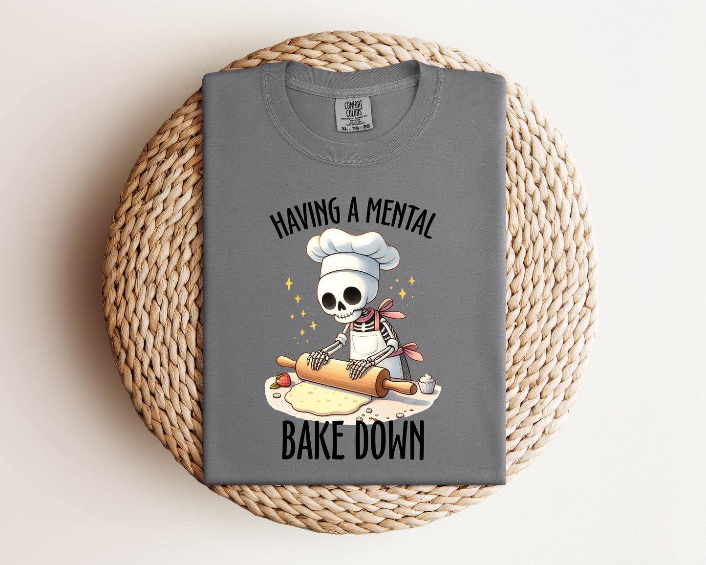 Mental Bake Down T-shirt, Baking Shirt, Baker Shirt, Cute Shirt